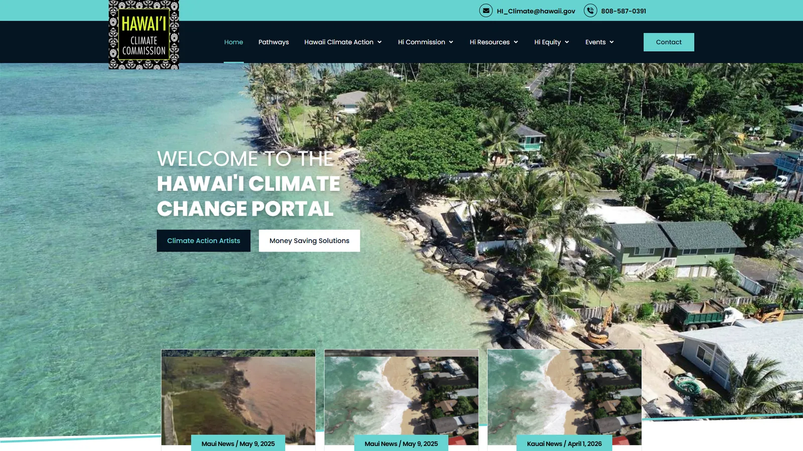Hawai&lsquo;i Climate Change Portal