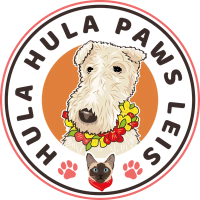 Hula Hula Paws & Leis logo