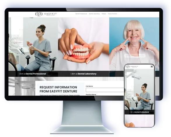 Easy Fit Denture — website by Webmaster Services Hawaii