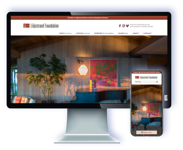 Liljestrand Foundation — website by Webmaster Services Hawaii