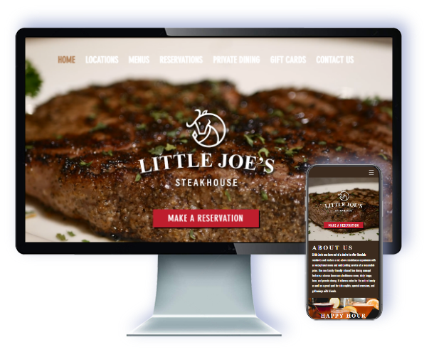 Little Joe's Steak House — website by Webmaster Services Hawaii