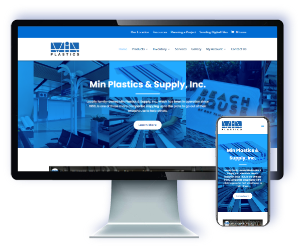 Min Plastics — website by Webmaster Services Hawaii