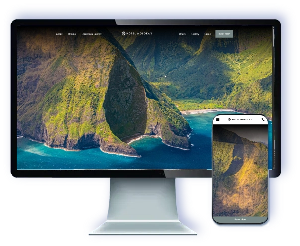 Hotel Molokai — website by Webmaster Services Hawaii