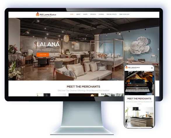 Na Lama Kukui Design Center — website by Webmaster Services Hawaii