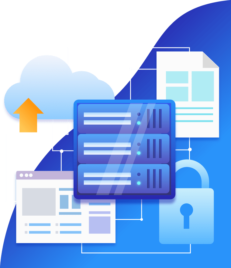 Hosting Illustration