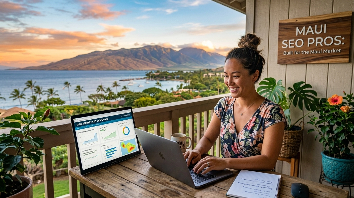 Maui SEO services — Hawaii business ranking on Google search results page