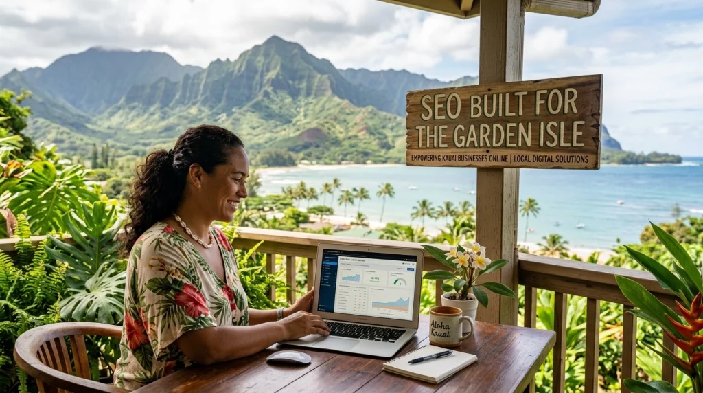Big Island SEO services — Hawaii Island business ranking on Google search results page