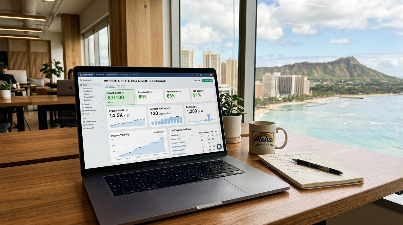 seo audit hawaii honolulu webmaster services hawaii
